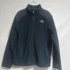 訳あり ノースフェイス フリースジャケット ポリエステル 黒 L S-157