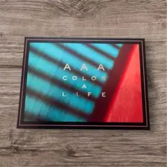 AAA COLOR A LIFE 初回限定盤