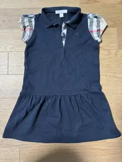 Burberry 半袖ワンピース 116cm 6Y ネイビー