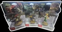 ゼルダの伝説 amiibo フィギュア 3体セット