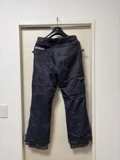 スノーボードスキーウエアデニム調上下セットMサイズ