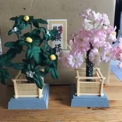 雛人形　桜橘　小道具のサムネイル