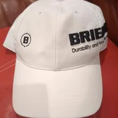 BRIEFING キャップ ホワイト 美品 お買い得です！のサムネイル
