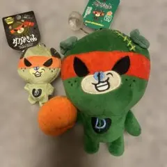 愛媛県　イメージアップキャラクター　ダークみきゃん2個セットとおまけ付きのサムネイル