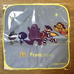 マクドナルド 2026 福袋 Francfranc コラボ　ハンドタオル　ブルー