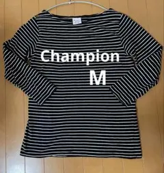 お値下げ❣️✨Champion ストライプ 長袖Tシャツ M✨