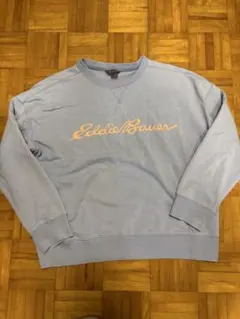 Eddie Bauer ライトブルー スウェット
