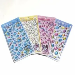 【4枚セット】しずくちゃん ボンボンドロップシール まとめ売り 国内正規品