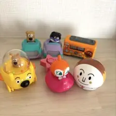 アンパンマン　ガチャガチャ　6点セット　ドキンちゃん　しょくぱんまん