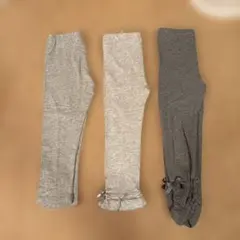 Bebe トロワラパン レギンス 100 3点セット