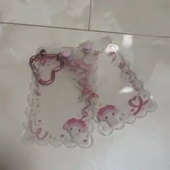 サンリオ　マイメロディー　マイスイートピアノ　トレカケース　キーホルダー