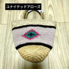 カラフル刺繍　かごバッグ　ユナイテッドアローズのサムネイル