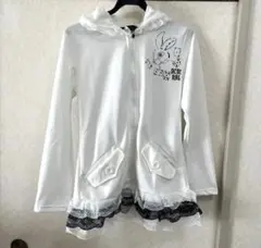 汎用うさぎ パーカー ACDC RAG 完売品 - メルカリ