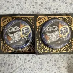 ワンピース サボ 2023 バースデーグッズ アクリルスタンド&缶バッジ×3