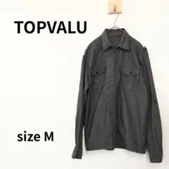 TOPVALU　デニムシャツ風ジャケット　Mサイズ　2420