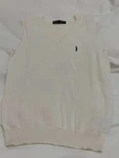 イーストボーイ スクールベスト ホワイト サイズ9