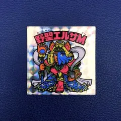 【当時物】旧ビックリマンシール 野聖エルサＭ［チョコ版］