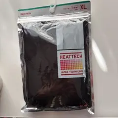 未開封 ユニクロ HEATTECH クルーネック長袖Tシャツ XL ブラック