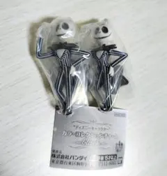 ディズニー　カラーコレクションチャーム ブラック ジャック スケリントン ガチャ