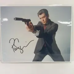 Pierce Brosnan サイン入り写真 COA付き Pierce Brosnan サイン入り写真 COA付き - メルカリ