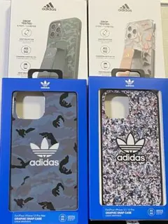 早い者勝ち iPhone12/ 12Pro adidas ケース 4個セット
