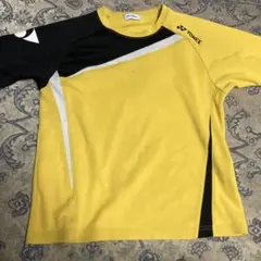 YONEX 半袖スポーツシャツ イエロー/ブラック