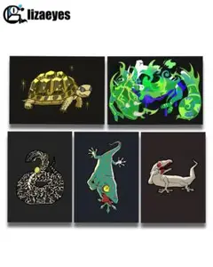 イラスト写真 2L判 ①〜⑤