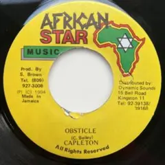 Capleton - Obsticle 7インチ レコード