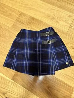 Kate spade kids⭐︎120サイズ⭐︎ネイビー系チェックキュロット