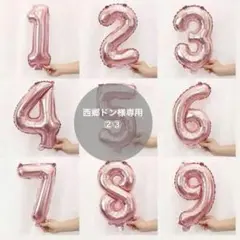 16㌅　数字バルーン　バースデーナンバー　誕生日　記念日　イベント 高約40cm