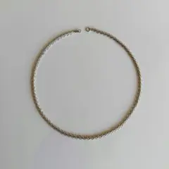 【造幣局刻印有】Pt850 デザインネックレス 約17.9g 約42.6cm