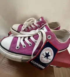 コンバース ピンク　ローカット 23.5cm