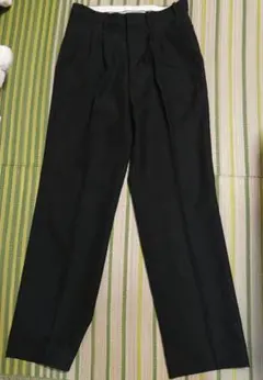 レディス作業着 ブラックスラックス フロントプリーツ