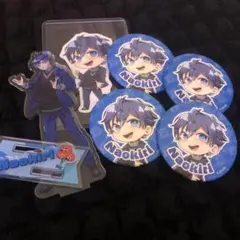 カラフルピーチ　なおきり　缶バッチ　アクスタ　シール