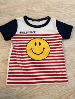 オーパス　SMILEY FACE　半袖　Tシャツ　90cm　ボーダーのサムネイル
