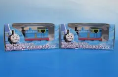 きかんしゃトーマス 走らせ！トーマスエコライト 非売品2両セット