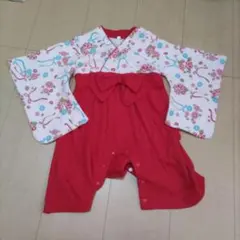 袴ロンパース　サイズ80