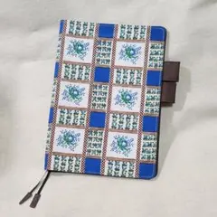 レア ほぼ日手帳カバー カズン リバティ 花柄 Lucy Locket ブルー 