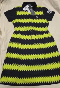 ボーダー柄　ワンピース レディス　Sサイズ0 パーリーゲイツ　ゴルフウェア