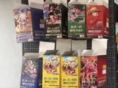 ワンピースカード ※空箱のみ※ 合計17箱 ※説明欄に詳細有 - メルカリ