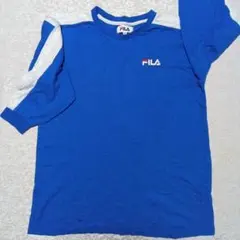 140 FILA 長袖Tシャツ ブルーのサムネイル
