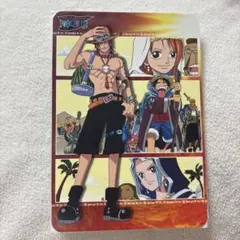 ワンピース マウスパッド／下敷き サンジ ジャンボカードダス 希少