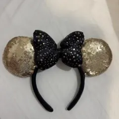 ディズニー カチューシャ 星柄リボン