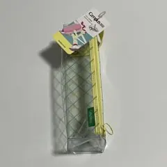 KOKUYO Campus トレーになるクリアペンケース ライトブルー×イエローのサムネイル