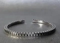 インディアンジュエリー ブレスレット ナバホ族 シルバー　ビンテージ バングル