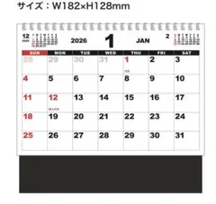 2026年 卓上カレンダーのサムネイル