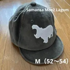 Samansa Mos2 Lagom カバ刺繍　キャップ　 M（52〜54）のサムネイル