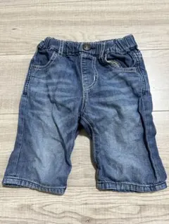 DOUBLE.B デニムハーフパンツ 100