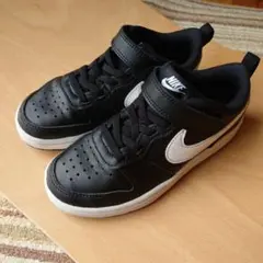 Nike コートボロー2 ブラック スニーカー　18センチ