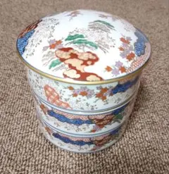 (k12)有田焼 賞美堂 其泉窯 其泉 染錦 春秋文 御皿揃 銘々皿 箱付き k12)有田焼 賞美堂 其泉窯 其泉 染錦 春秋文 御皿揃 銘々